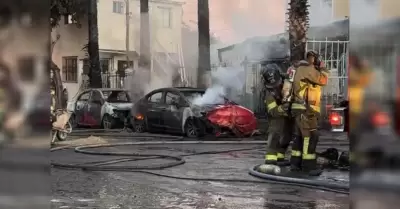 Incendio en la colonia El Soler dej� dos personas fallecidas y una menor herida