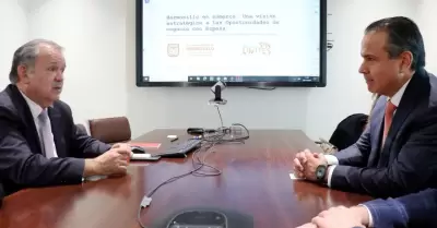 Antonio Astiazar�n realiza gira de trabajo de tres d�as por Madrid, Espa�a