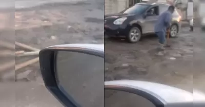 Vecinos denuncian deterioro en la vialidad hacia Villa del �lamo tras lluvias