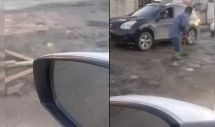 Vecinos denuncian deterioro en la vialidad hacia Villa del �lamo tras lluvias