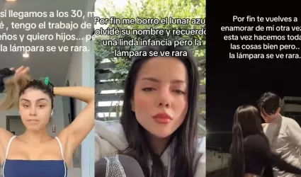 La l�mpara se ve rara