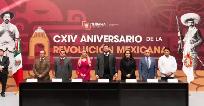 Conmemora el XXV Ayuntamiento de Tijuana el 114 aniversario de la revoluci�n mex