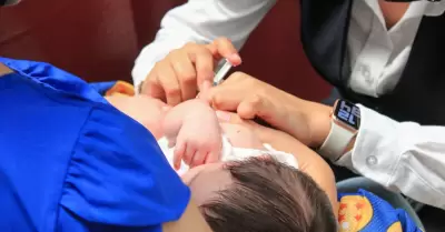 Disponible vacuna hexavalente para prevenir tosferina en ni�as y ni�os en Baja C