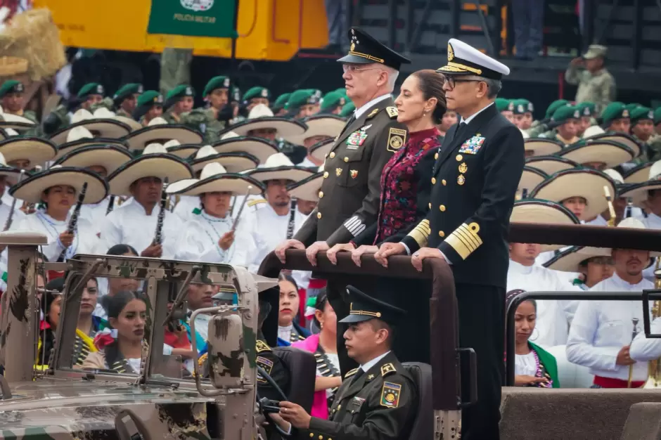 Aniversario de la Revoluci�n Mexicana, la Presidenta de M�xico, Claudia Sheinbaum