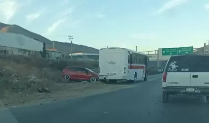 Accidente vial sobre Bulevard 2000 genera tr�fico lento