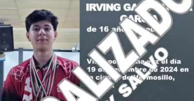Localizan a salvo a Irving Gael Varela Garc�a