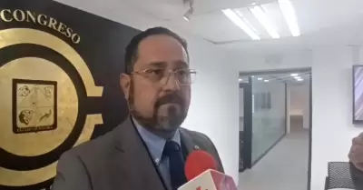 Aminain Ter�n, dirigente de la C�mara Nacional de Comercio en Peque�o (Canacope)