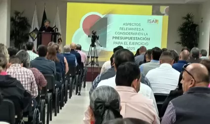 ISAF ofrece curso sobre elaboraci�n de presupuestos municipales