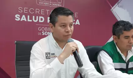 Universo Ortiz, director de Epidemiolog�a de la Secretar�a de Salud de Sonora