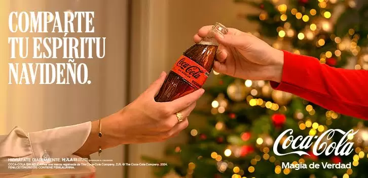Coca-cola celebra la magia de la conexi�n humana y busca inspirar actos de bondad esta navidad