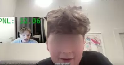 Ni�o estafa a streamers