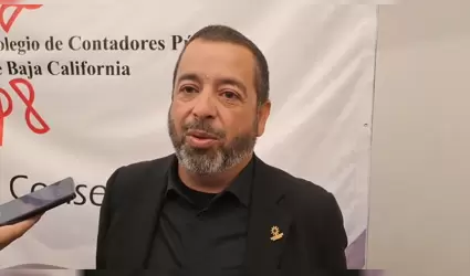 Presidente del Colegio de Contadores P�blicos de Baja California (CCPBC), Sergio