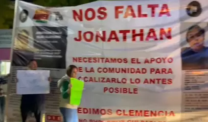 B�squeda de Jonathan, adolescente desaparecido en Hermosilo