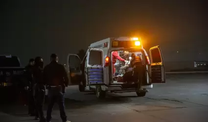 Herido en ca�adas del florido