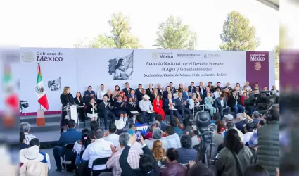 Destaca gobernadora Marina del Pilar importancia del Acuerdo Nacional por el Der