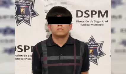 Detienen a hombre por posesi�n de metanfetamina en la colonia Carranza