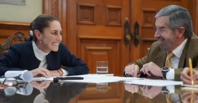 Claudia Sheinbaum y Juan Ram�n de la Fuente