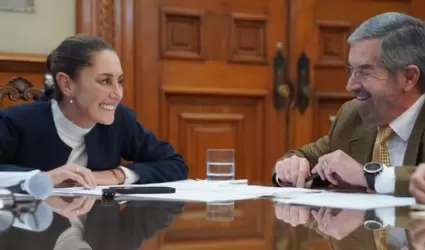 Claudia Sheinbaum y Juan Ram�n de la Fuente