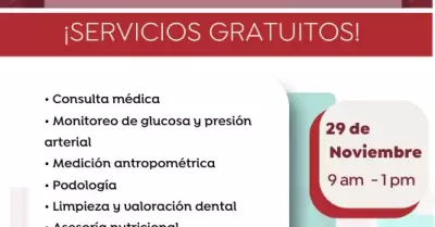 Presidenta Roc�o Adame te invita a la jornada gratuita de salud