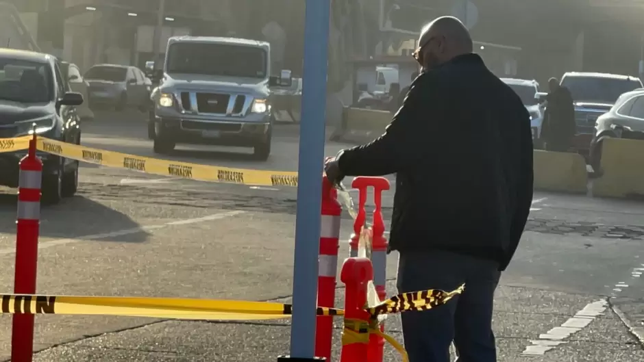 Garita de San Ysidro Vac�a; Instalan Filtro del Instituto Nacional de Migraci�n