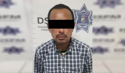 Detenido por posesi�n de veh�culo con reporte de robo en Mexicali