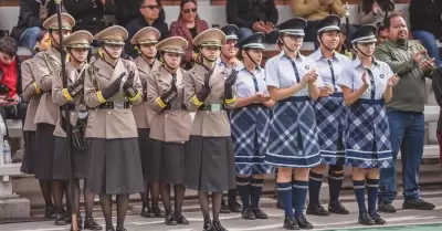 Promueve COBACH BC valores c�vicos en Concurso Estatal de Escoltas de Bandera 20