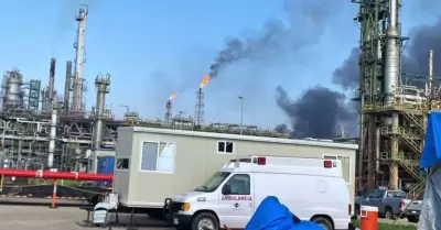 Refiner�a L�zaro C�rdenas, en el sur de Veracruz