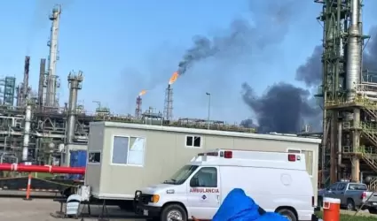 Refiner�a L�zaro C�rdenas, en el sur de Veracruz