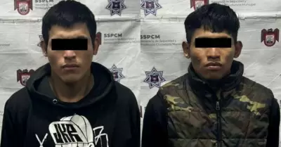 Detenci�n de dos sujetos que privaron de la vida a una mujer
