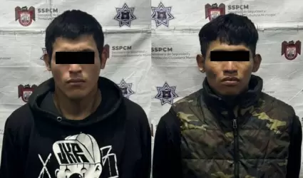 Detenci�n de dos sujetos que privaron de la vida a una mujer
