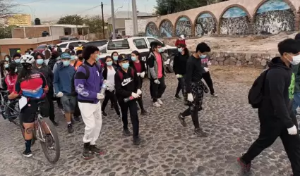 Jornada de limpieza en el Cerro de la Campana