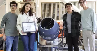 Estudiantes IBERO triunfan en competencia Internacional de concreto permeable