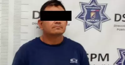 Detienen a hombre por robo con violencia en cafeter�a de Mexicali