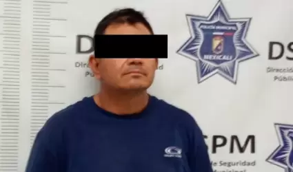 Detienen a hombre por robo con violencia en cafeter�a de Mexicali