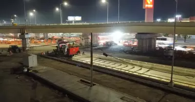 Puente en distribuidor vial L�zaro C�rdenas y Venustiano Carranza