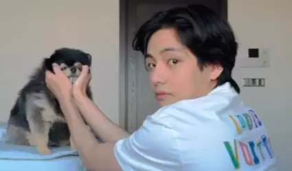 V de BTS y Yeontan
