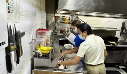 Supervisan instalaciones de hoteles para la preparaci�n de alimentos