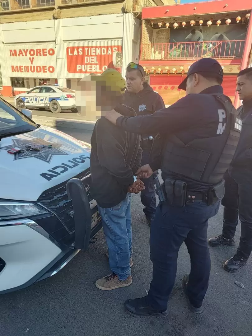 Operativo de la Polic�a Municipal deja 5 detenidos en zona noroeste de Mexicali