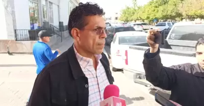 Rub�n L�pez Peralta, presidente de la Uni�n de Comerciantes