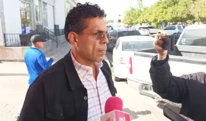 Rub�n L�pez Peralta, presidente de la Uni�n de Comerciantes