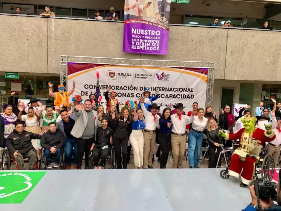 Conmemoran D�a Internacional de las Personas con Discapacidad