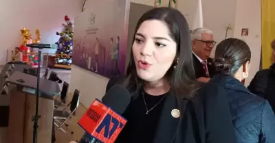 Amairani Pe�a, vicepresidenta del Congreso