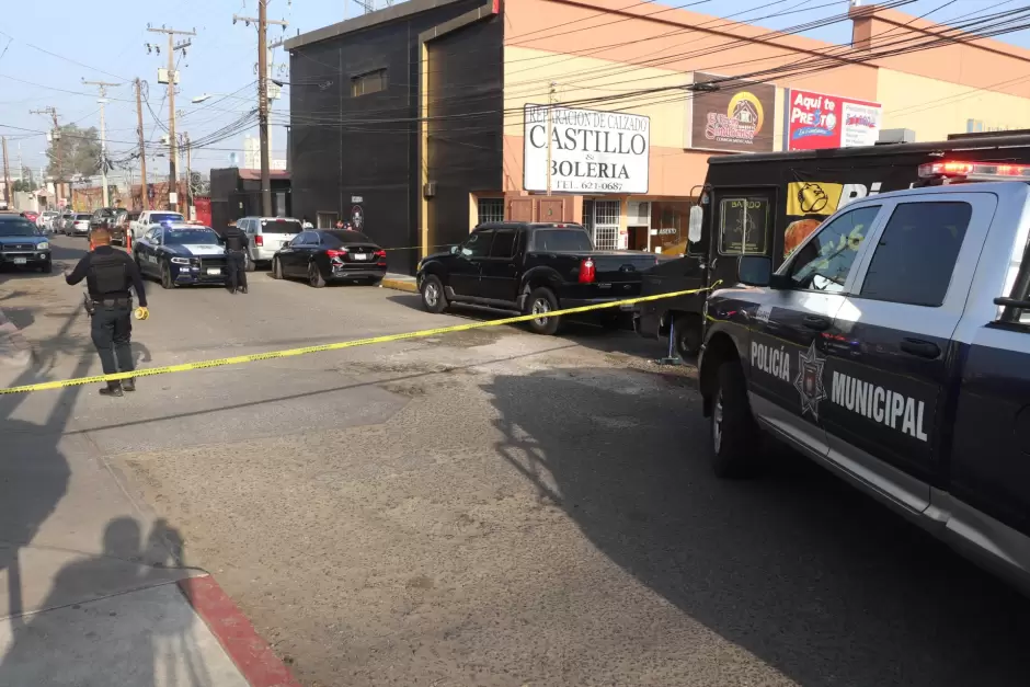 Incidente a un cuadra del bulevar D�az Ordaz y del mercado de todos.