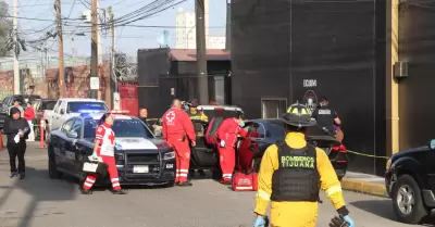 Incidente a un cuadra del bulevar D�az Ordaz y del mercado de todos.