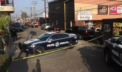 Incidente a un cuadra del bulevar D�az Ordaz y del mercado de todos.