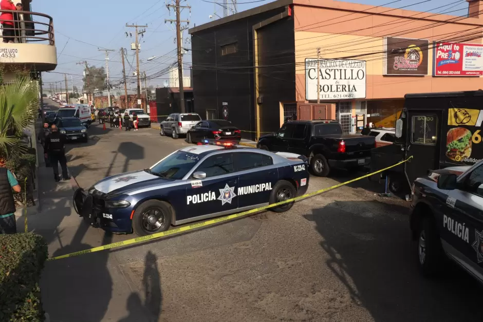 Incidente a un cuadra del bulevar D�az Ordaz y del mercado de todos.
