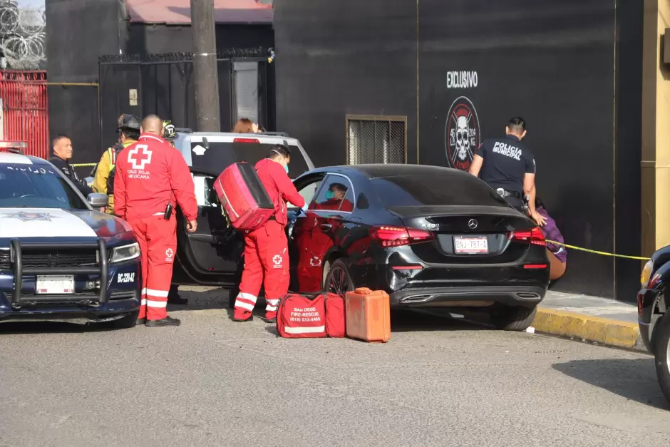 Incidente a un cuadra del bulevar D�az Ordaz y del mercado de todos.