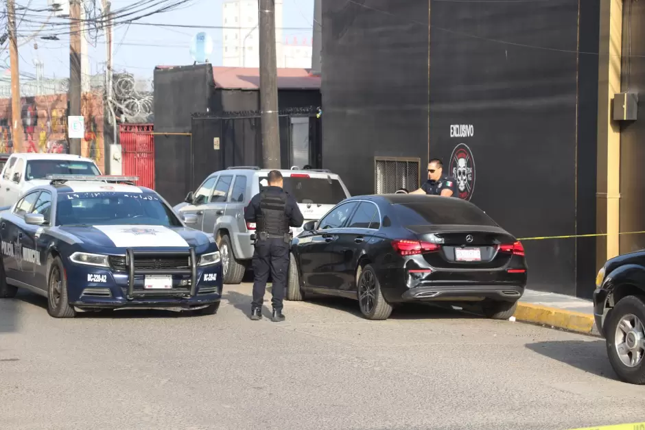 Incidente a un cuadra del bulevar D�az Ordaz y del mercado de todos.
