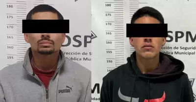 Detenidos por robo de veh�culos