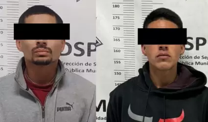 Detenidos por robo de veh�culos